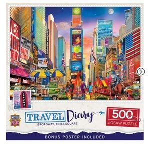 Times Square 500-Piece Jigsaw Puzzle